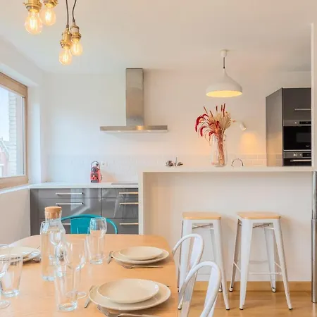 Euratechnologies - Superb Bright Apartment Parking And Balcony ! Διαμέρισμα