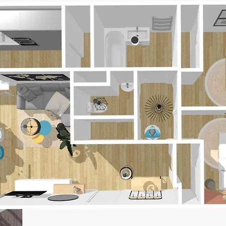 Διαμέρισμα Euratechnologies - Superb Bright Apartment Parking And Balcony !